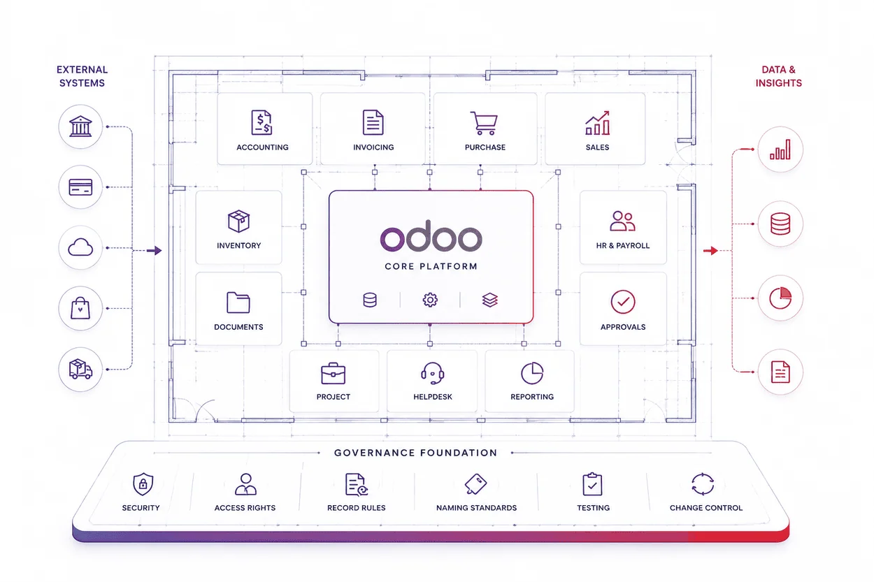 Architecture Design for Enterprise Odoo Deployments